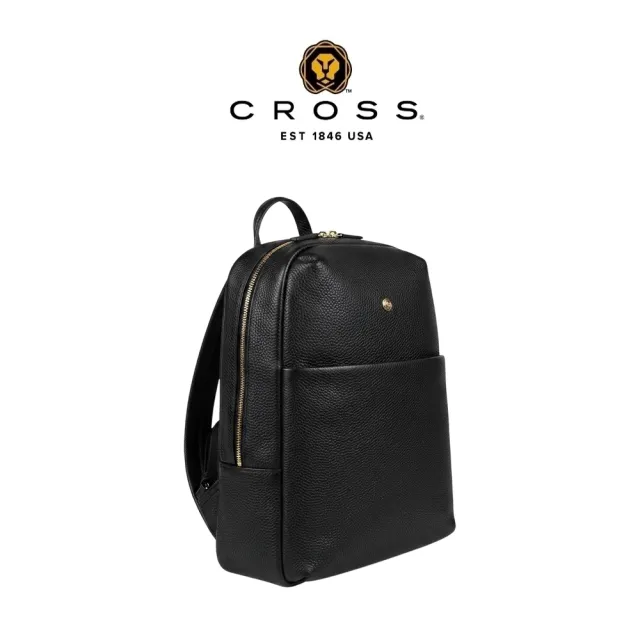 【CROSS】台灣總經銷 頂級小牛皮後背包 埃莉諾系列