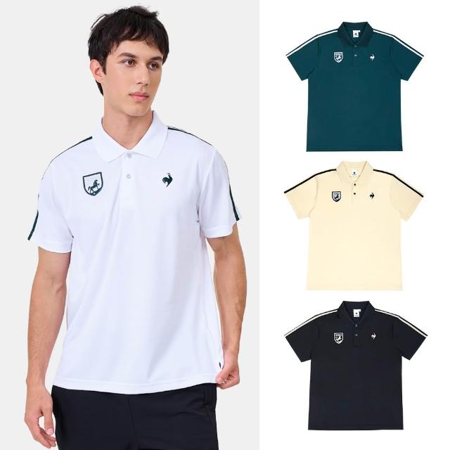 【LE COQ SPORTIF 公雞】吸排短袖POLO衫 男款 4色 LWY21043