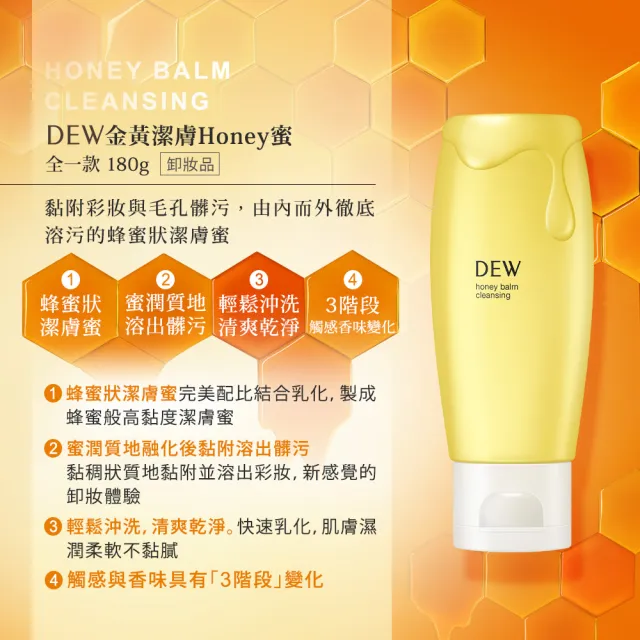 【Kanebo 佳麗寶】DEW 水潤潔膚/Honey蜜/洗顏皂霜/奶蓋皂(任選賣場)