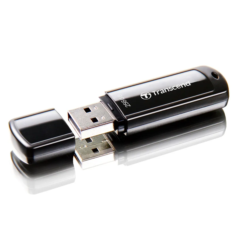 【Transcend 創見】JetFlash700 USB3.1 256GB 隨身碟-典雅黑(TS256GJF700 新舊包裝隨機出貨)
