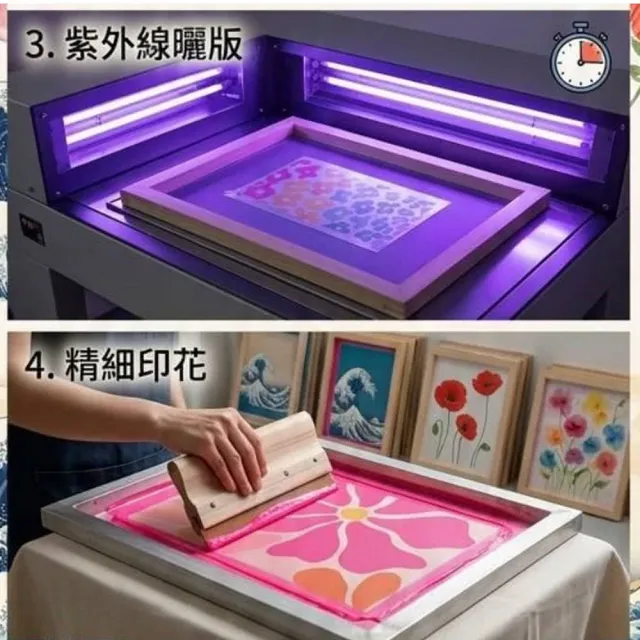 【巴黎精品】買一送一 現貨限搶 連身裙短袖洋裝大尺碼女裝(圓領寬鬆網版絹印顯瘦長裙14款b2a12 B)