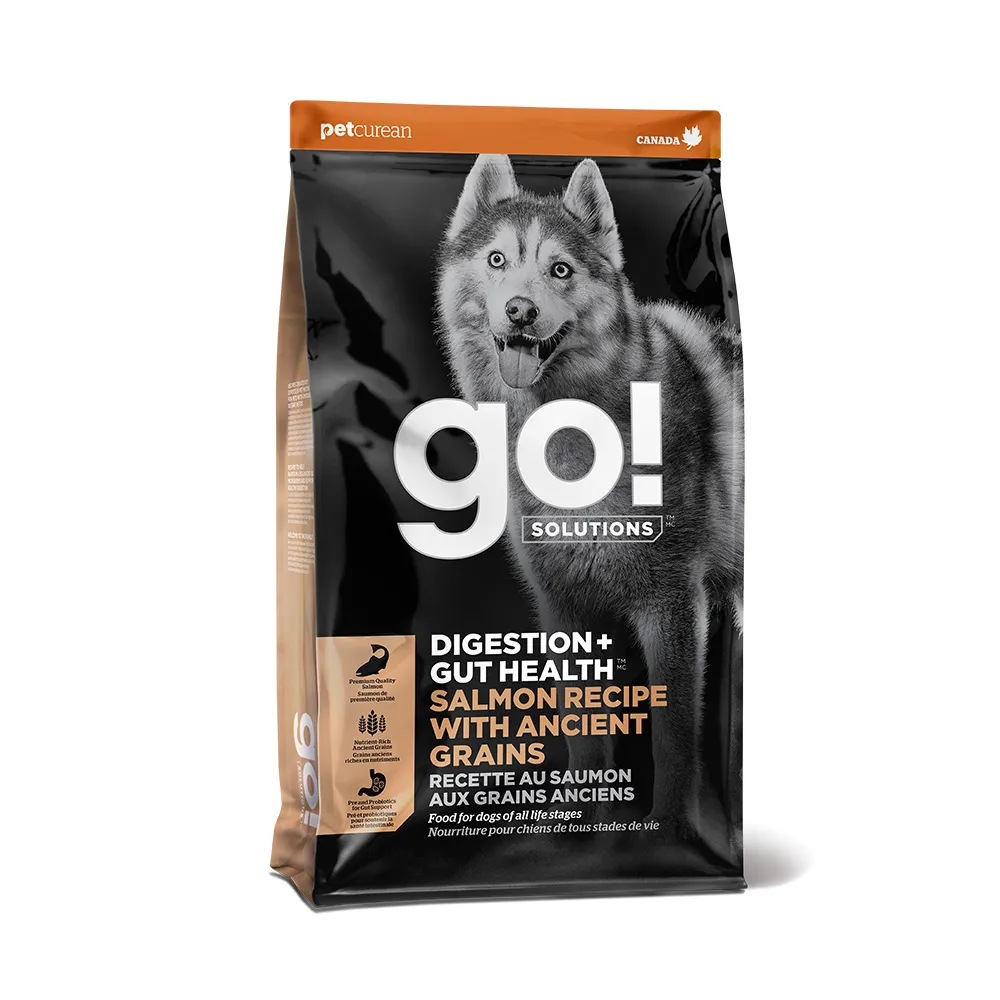 【Go!】鮭魚 3.5磅 腸胃保健系列 全犬配方(狗糧 狗飼料 腸胃敏感 益生菌)