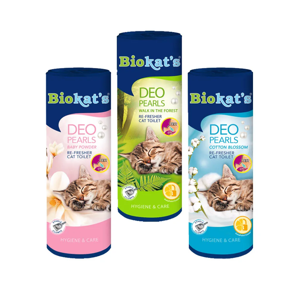 【德國寶凱 Biokat′s】貓砂香粉-700g(貓砂芳香、貓砂除臭)