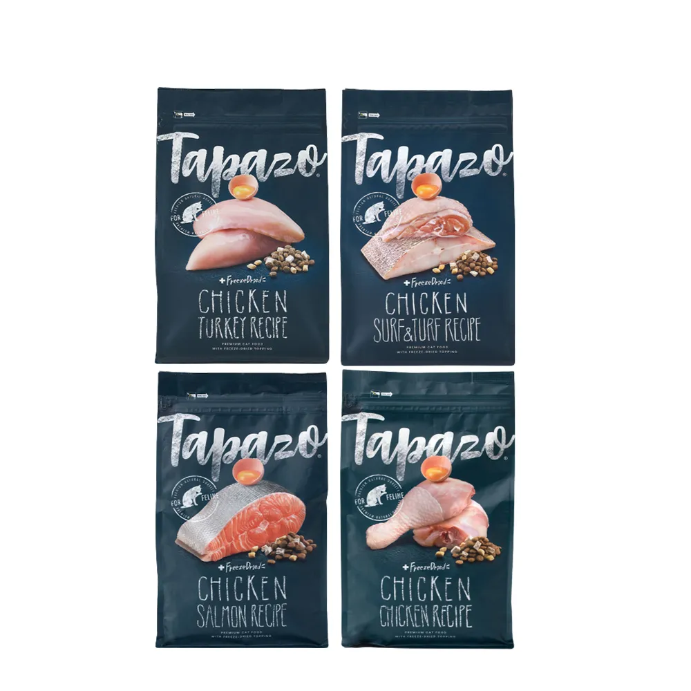 【TAPAZO 特百滋】凍乾雙饗宴無榖乾糧+凍乾 成幼貓/老貓 5磅/2.27kg 貓飼料
