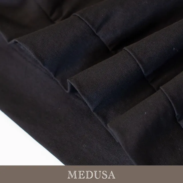 【MEDUSA 曼度莎】現貨-飄逸雪紡袖小花純棉上衣（M-XL）｜雪紡上衣 造型T恤 休閒上衣