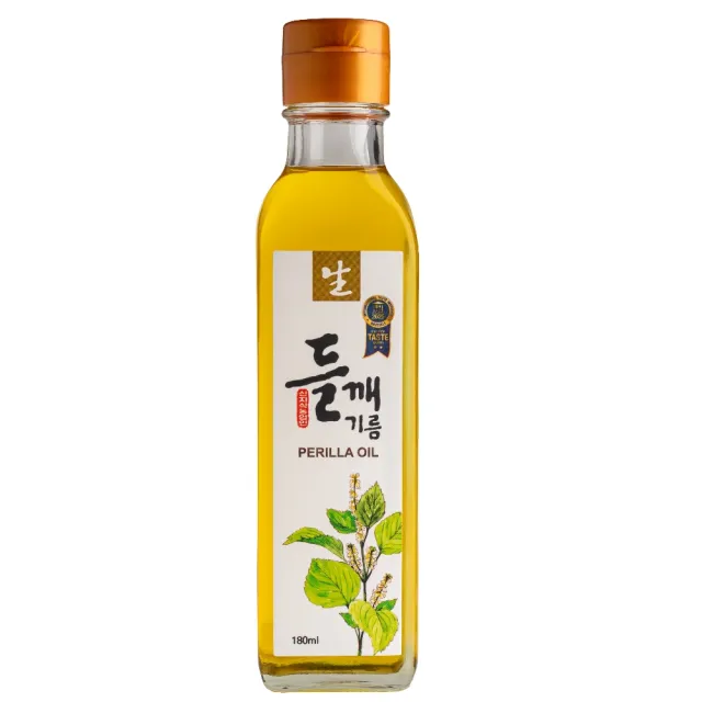 韓國Ondle 純天然初榨冷壓生紫蘇油 180ml x 1瓶(ω-3不飽和脂肪高達60%以上)