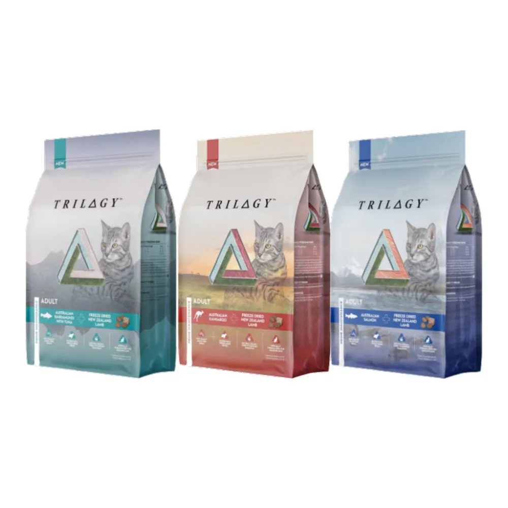 【TRILOGY 奇境】無穀全貓糧（鮮肉乾糧+原肉凍乾） 300g*3包組(貓糧、貓飼料、貓乾糧)