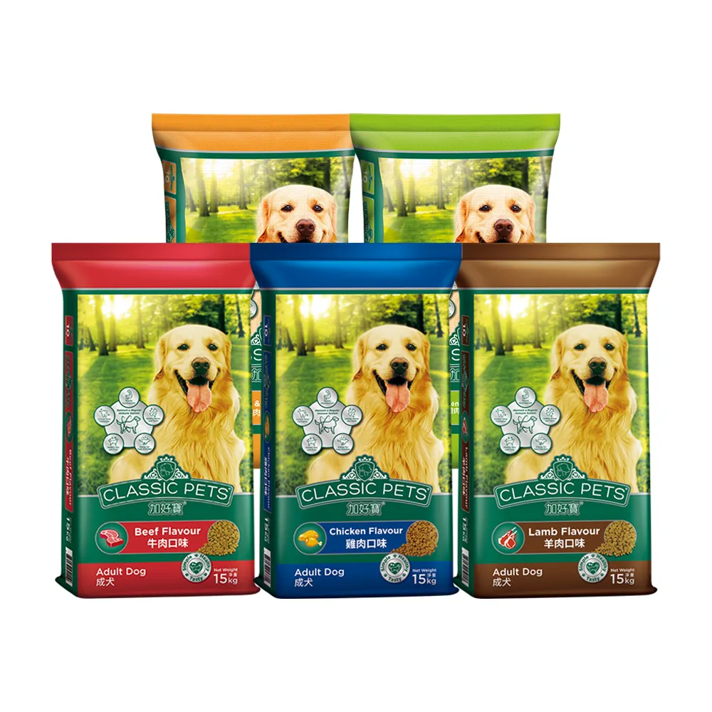 【Classic Pets 加好寶】狗乾糧 15KG(任選兩包)(狗飼料)