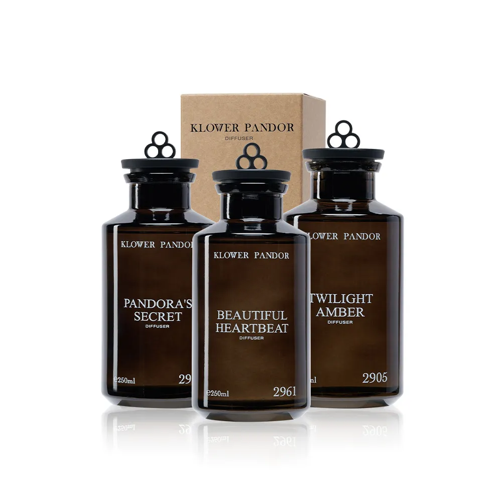 【KLOWER PANDOR】KP記憶香氛 沉浸式空間擴香瓶250ml-3入組(多款任選)