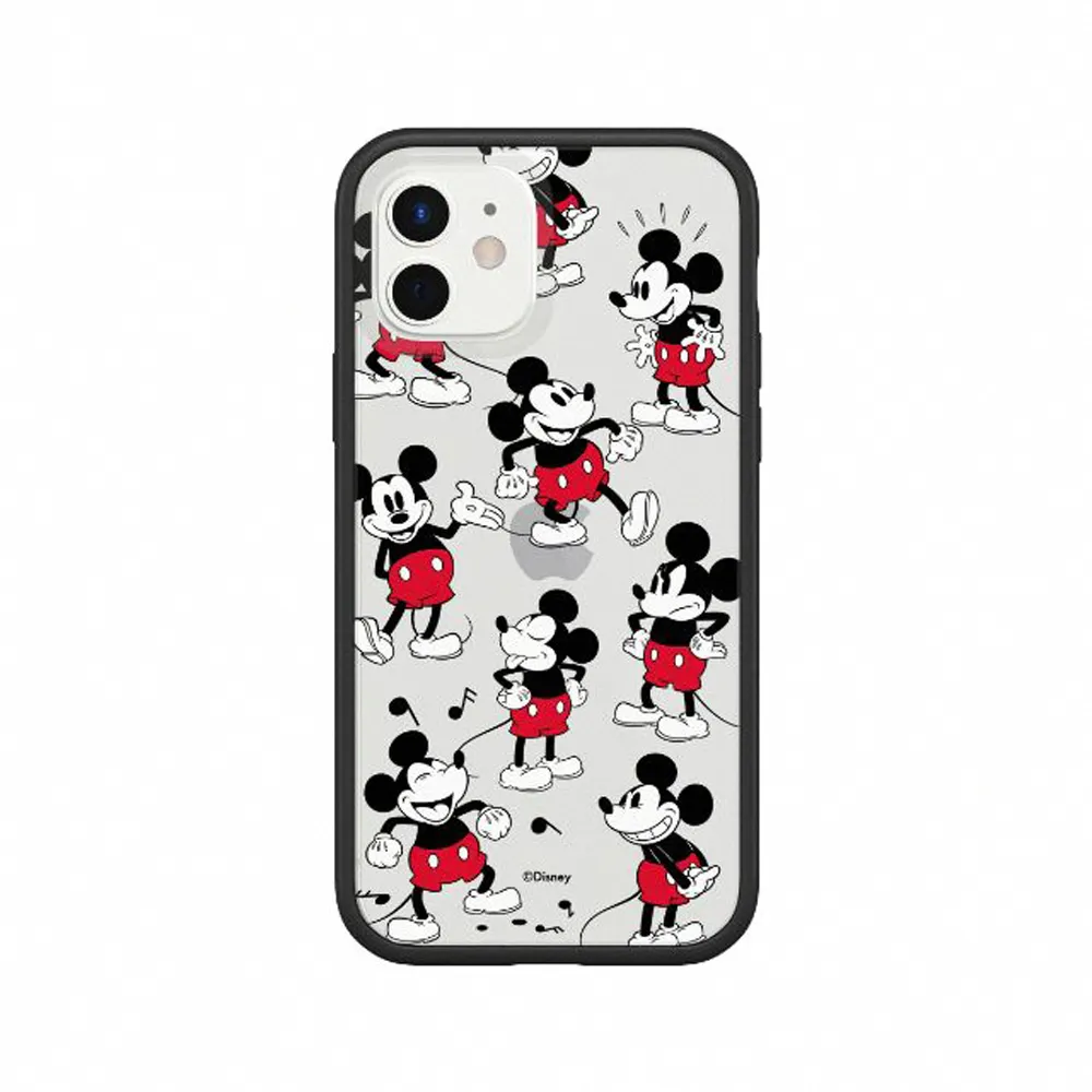 【RHINOSHIELD 犀牛盾】iPhone 11/11 Pro/Max Mod NX邊框背蓋手機殼/米奇系列-米奇的常態(迪士尼)