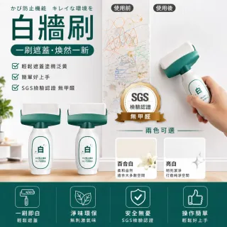 【寶媽咪】超值修繕組-先補牆再粉刷壁癌汙損(加贈刮板*1/牆壁補牆膏/無甲醛/防黴不泛黃/牆壁裂縫/災後修繕)