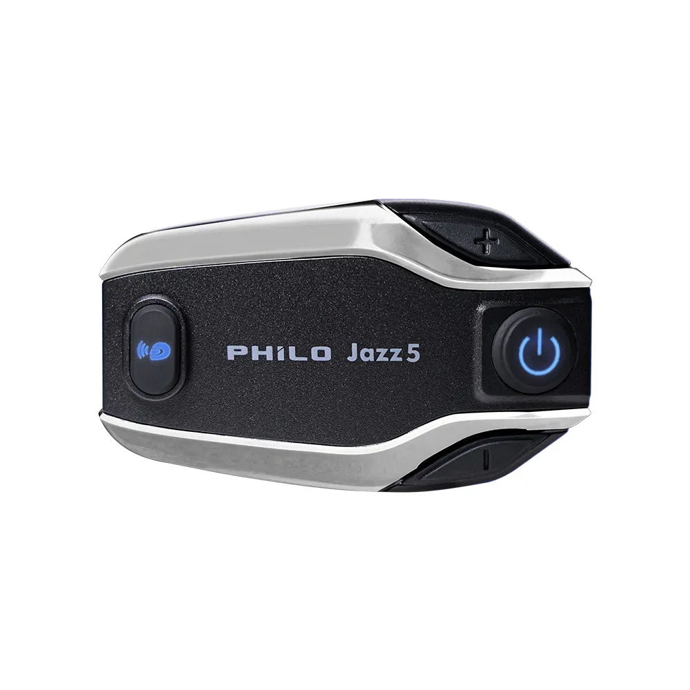 【Philo 飛樂】Jazz5 全混音長距離 安全帽藍芽對講耳機(安全帽耳機/安全帽藍芽/機車藍芽耳機)