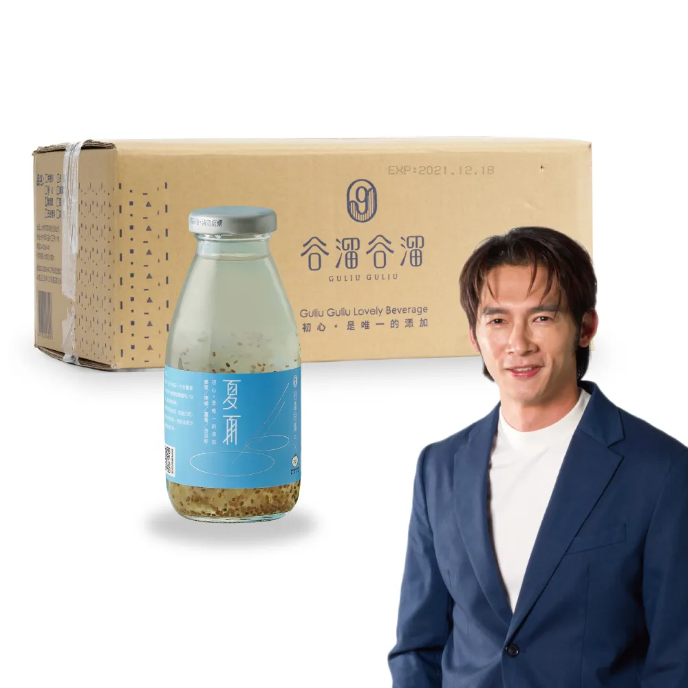 【谷溜谷溜】夏雨295mlx24瓶(蜂蜜檸檬蘆薈奇亞籽)