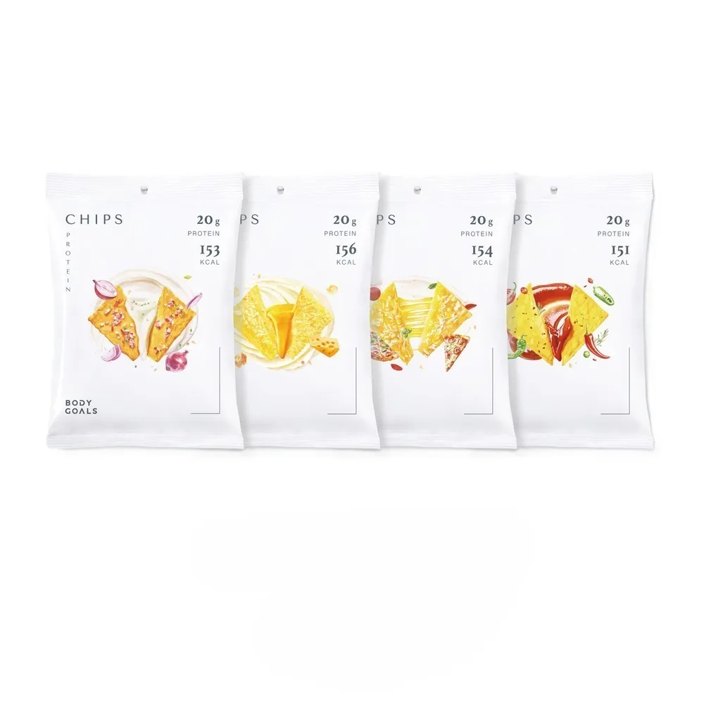 【Body Goals】濃郁香酥高蛋白脆片 20包 35G/包(零食/餅乾)