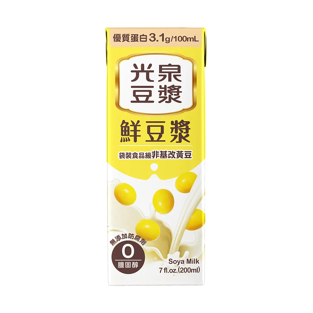 【光泉】鮮豆漿200mlx24入/箱  