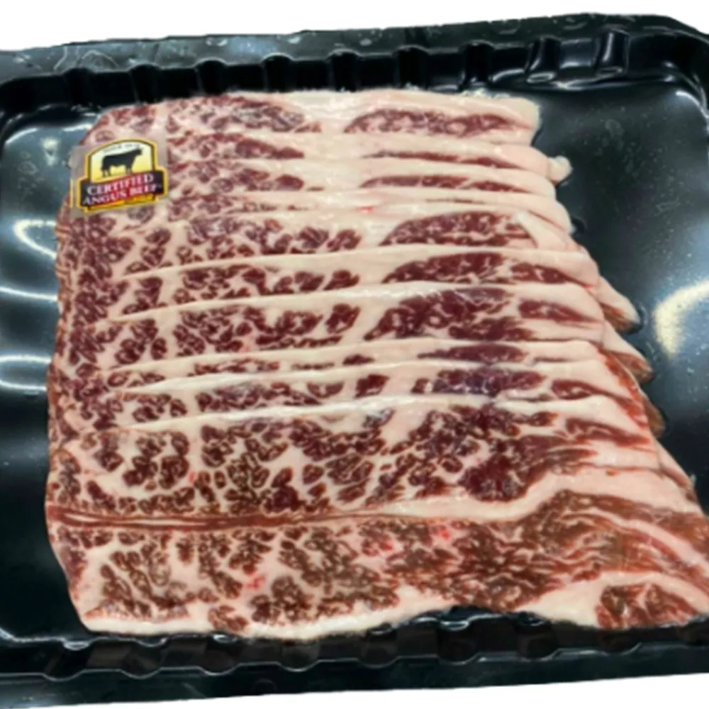 【e餐廚】美國CAB安格斯燒烤肉片X1組(肩胛牛小排肉片/無骨小排烤片/紐西蘭修清牛舌/頂級饗宴)