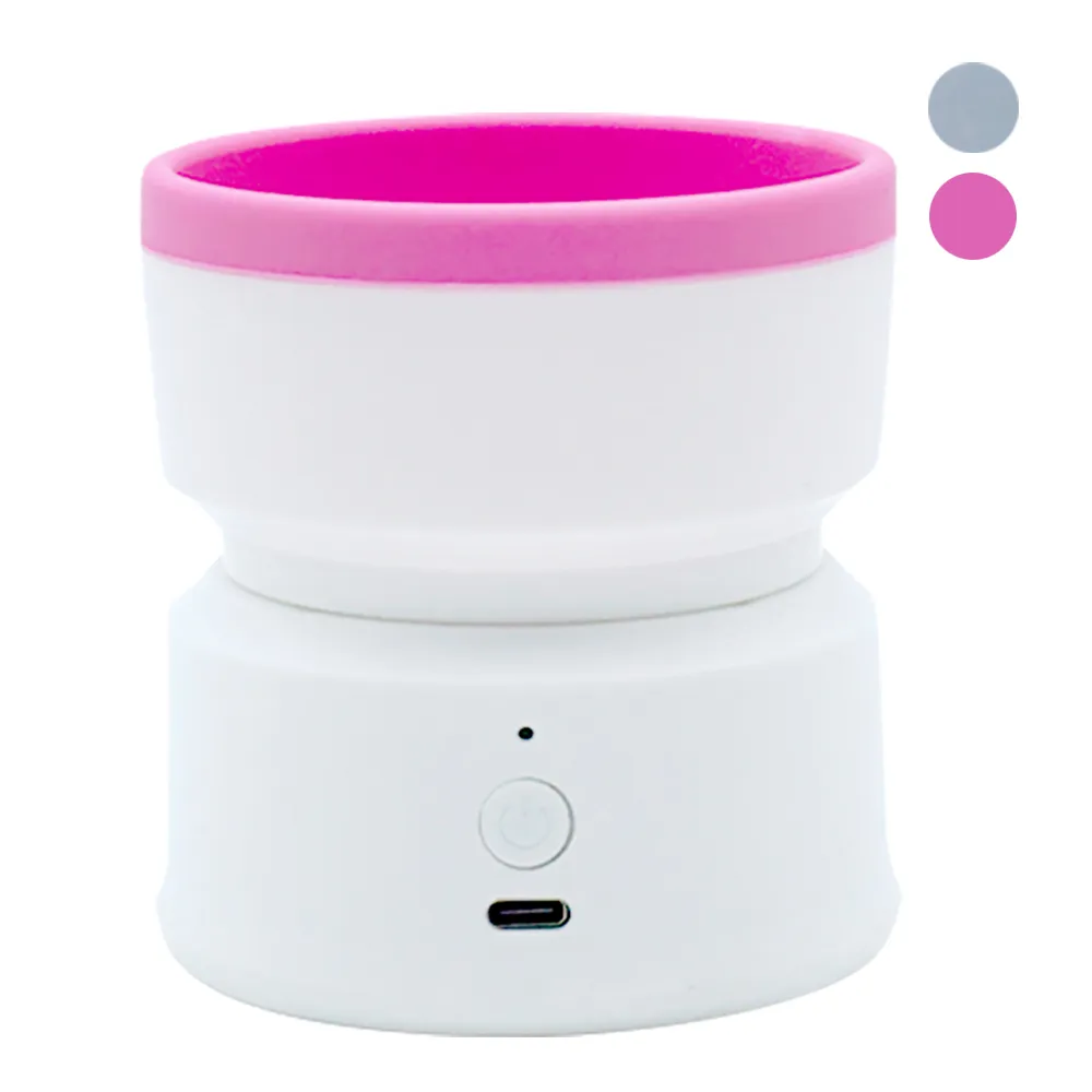 【Beauty life】化妝刷清洗器 刷具電動清洗機 自動刷具清洗機 刷具清洗 美妝清潔 美妝蛋清洗(碗型MY-05)