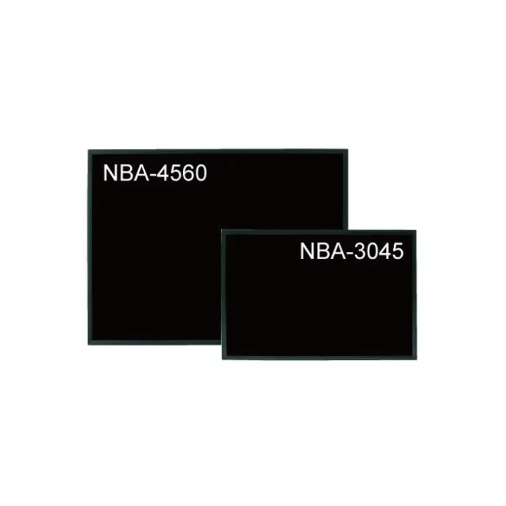 【COX 三燕】窄版 膠框 鏡面 磁性 展示黑板 30x45x1cm /個 NBA-3045