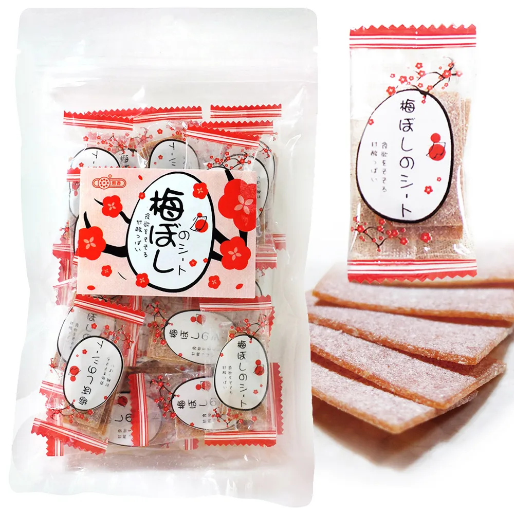 【惠香】梅片*3包組(100g/包；小包分裝酸甜日式梅子)