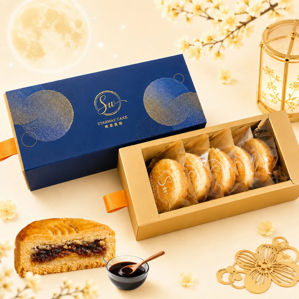 唯星蛋糕 歲月梅好禮盒(中秋禮盒\送禮\月餅\名店\老梅\糕餅\伴手禮\日本報導)