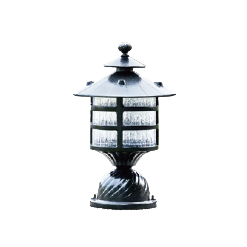 【大巨光】台製 戶外門柱燈_E27/LED(LW-11-5465)