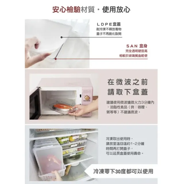 【Silicook】組合A 萬用食材9件組 600ml&1200ml 附收納中底座  保鮮盒 冰箱整理盒 密封保鮮盒 廚房收納盒