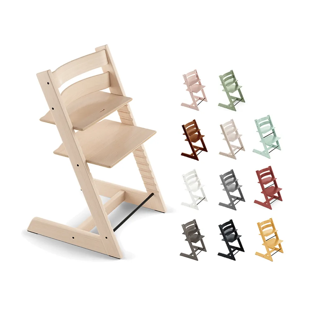 【STOKKE】官方授權 Tripp Trapp 成長椅經典櫸木系列(多款可選)