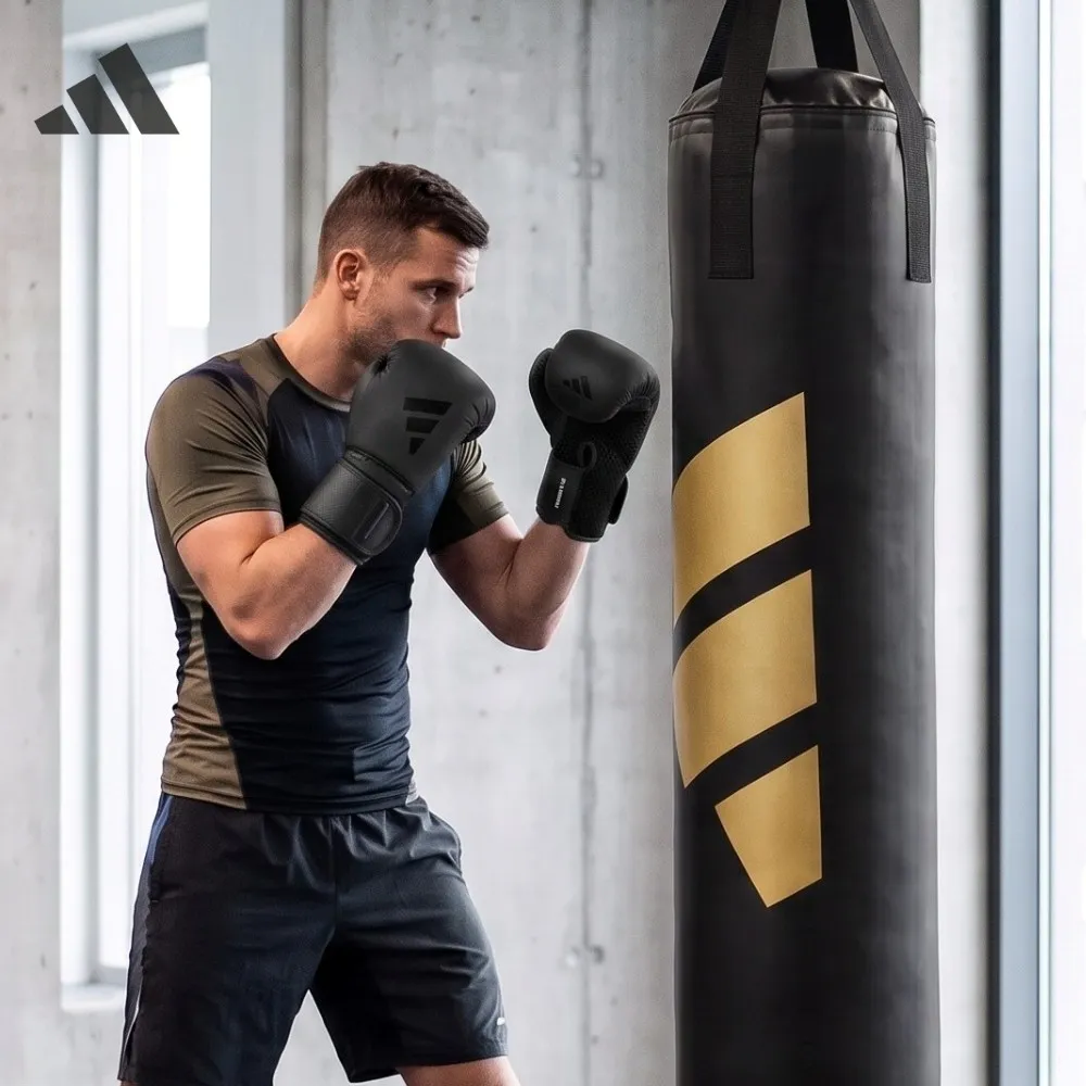 【adidas 愛迪達】人造皮革拳擊沙包 150cm(初學者 專業訓練 拳擊 泰拳 散打 自由搏擊)