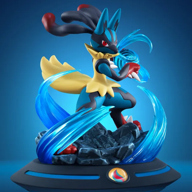 【POKEMON 精靈寶可夢】寶可夢超級路卡利歐公仔