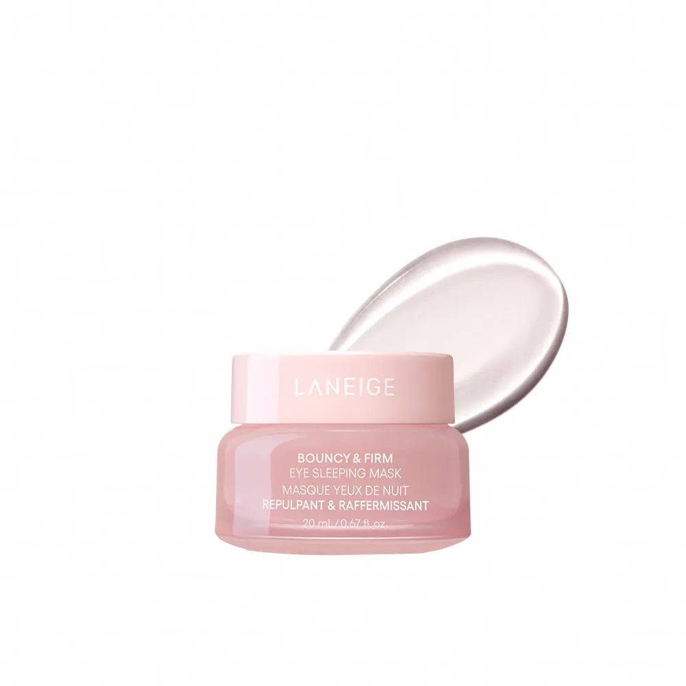 【LANEIGE 蘭芝】官方直營 粉澎潤膠原亮眼膜 20g(蘭芝 眼霜 眼凍 膠原蛋白 撫紋)
