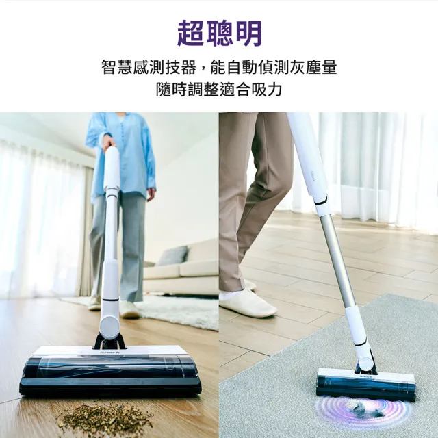 【Shark】EVOPOWER FIT+ LC150自動集塵無線吸塵器(輕量 抗纏結 HEPA濾網 寵物毛 車用 手持)