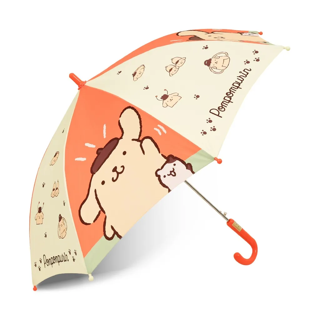 【雨傘王】布丁狗 兒童直傘 自動傘 三麗鷗正版授權 49CM(超值款無維修)
