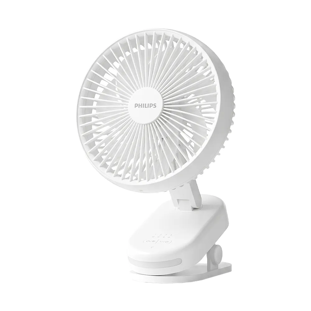 【Philips 飛利浦】180度擺頭 摺疊夾式風扇 能夾/能立/能定時(ACR2122DM)