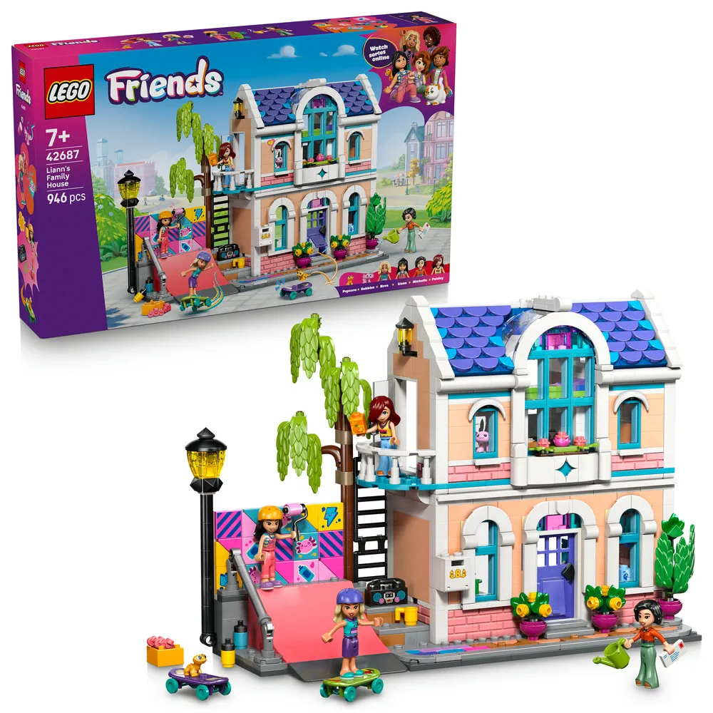 【LEGO 樂高】Friends 42687 蓮恩的家(創意力遊戲 扮家家酒 積木 玩具)
