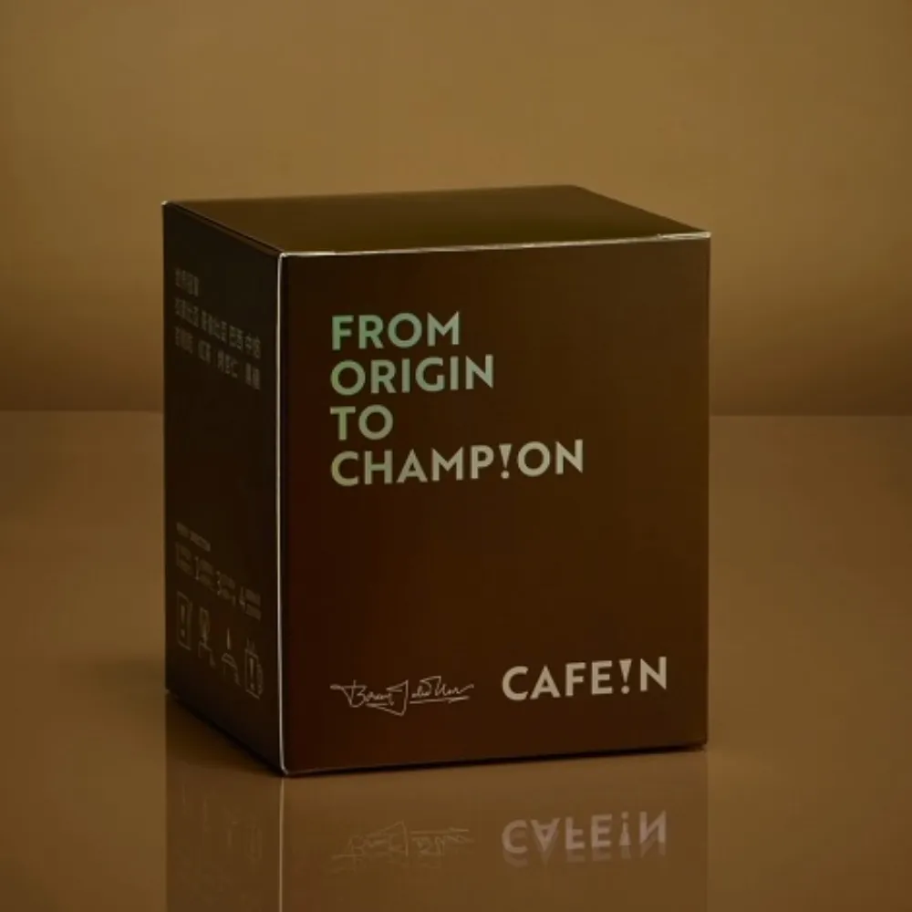 【CAFE!N 硬咖啡】中焙 世界冠軍配方濾掛咖啡(10g/10包/盒)
