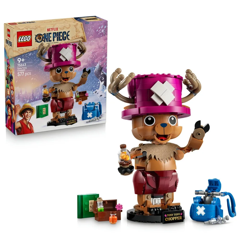 【LEGO 樂高】航海王系列 75643 多尼多尼喬巴(航海王 居家擺設 禮物 玩具)