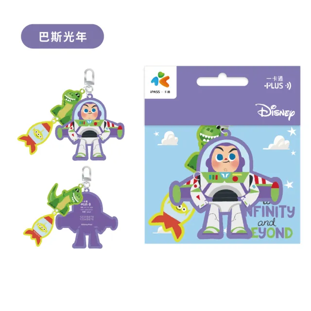 【iPASS 一卡通】玩具總動員 小掛飾系列 代銷