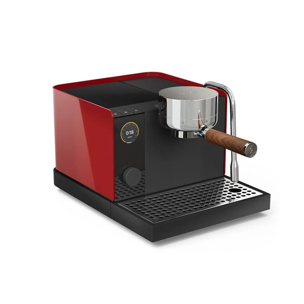 【FELLOW】Espresso Series 1 半自動義式咖啡機 櫻桃紅(搭配胡桃木把手)
