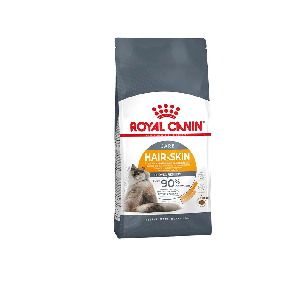 【ROYAL 法國皇家】亮毛護膚成貓專用飼料 HS33 2KG(貓乾糧 貓飼料)