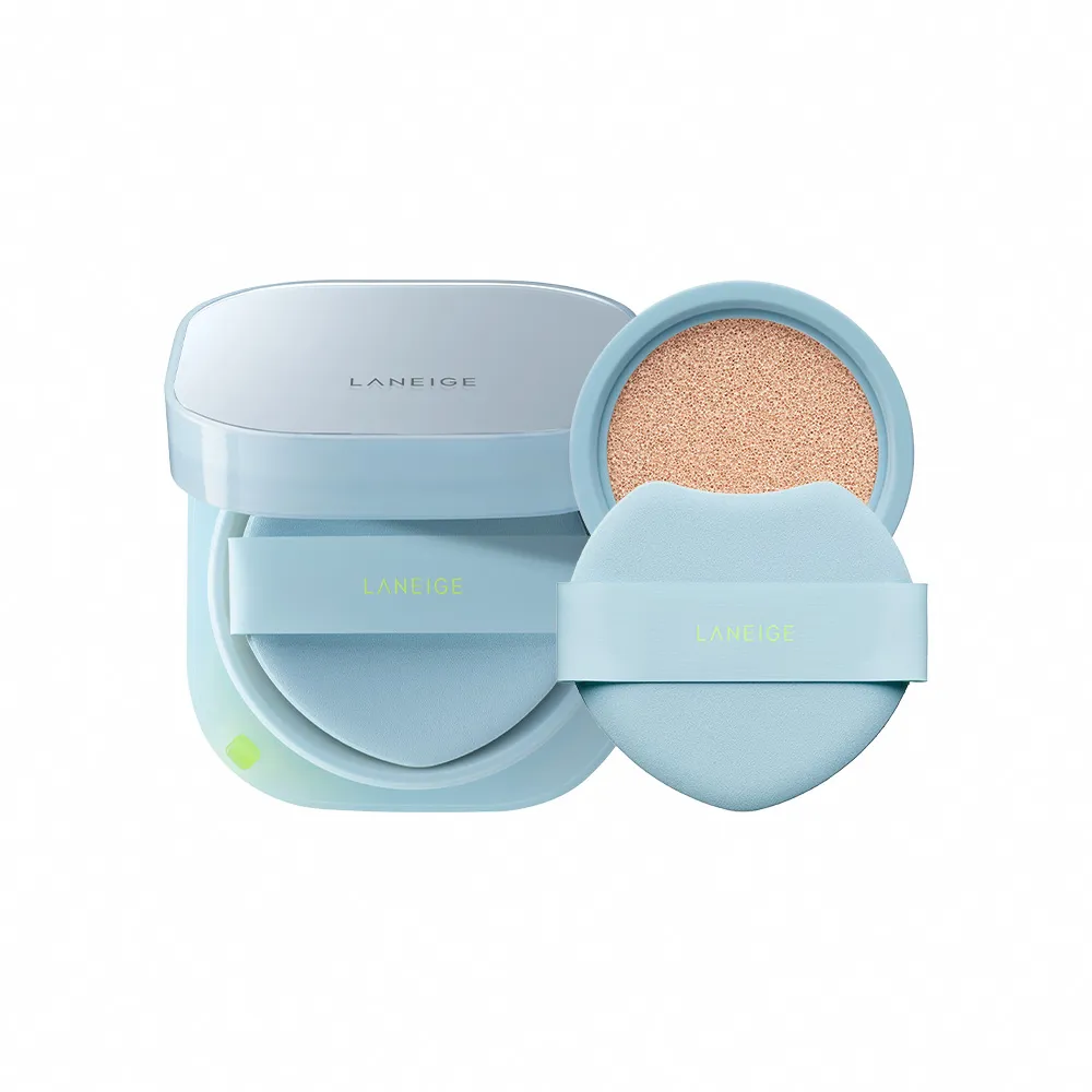 【LANEIGE 蘭芝】官方直營 NEO雙效持妝輕霧光氣墊 15gx2(蘭芝 1盒2蕊 防曬 涼感氣墊)