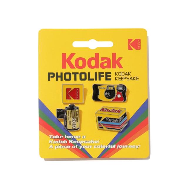 【KODAK Apparel】官方旗艦館 柯達 中性 徽章 / Pro-Gold 專業金屬檔案徽章組 / KB635020MUL