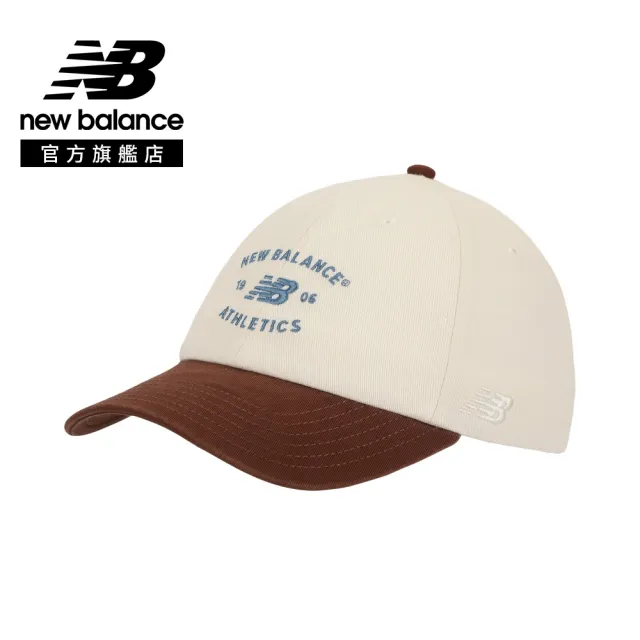 【NEW BALANCE】NB 棒球帽/老帽_AC8826LSST_中性_摩卡奶霜