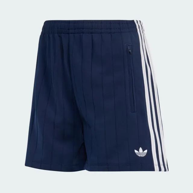 【adidas 愛迪達】Fb Shorts 女 短褲 運動短褲 休閒短褲 經典 深藍(KS9969)