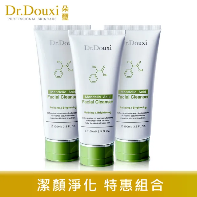 【Dr.Douxi 朵璽】杏仁胺基酸調理洗面乳 100ml 3入