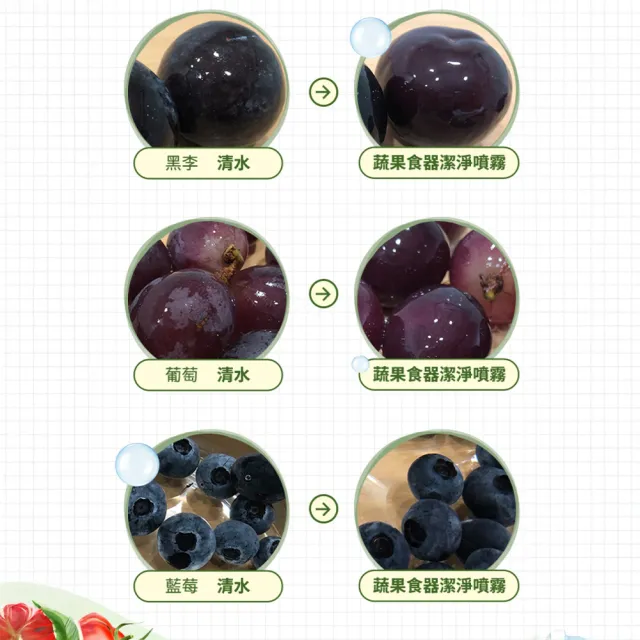 【台塑生醫】蔬果食器潔淨噴霧400g/官方直營