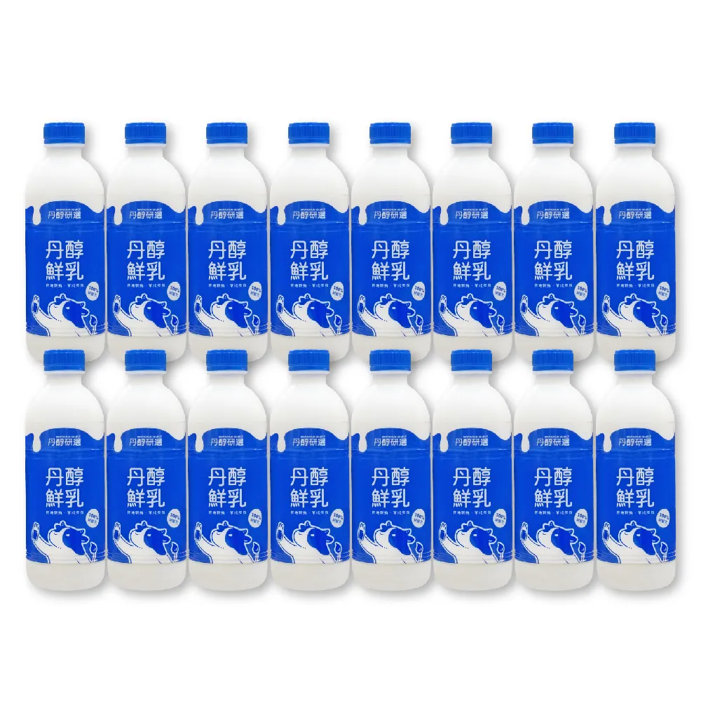 【丹醇研選】丹醇鮮乳16罐 930ml/罐(產地直送)