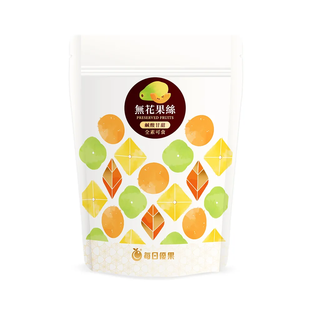 【每日優果】無花果絲（木瓜絲）180G(蜜餞)