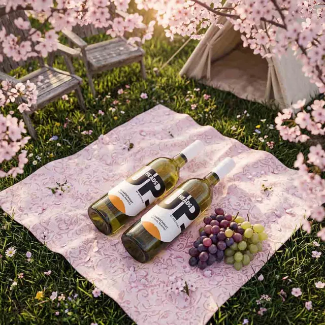 【HEADS UP】EDENVALE 無酒精白酒750mlx2瓶 (零酒精的養生葡萄飲) 附提袋/送禮/聚會