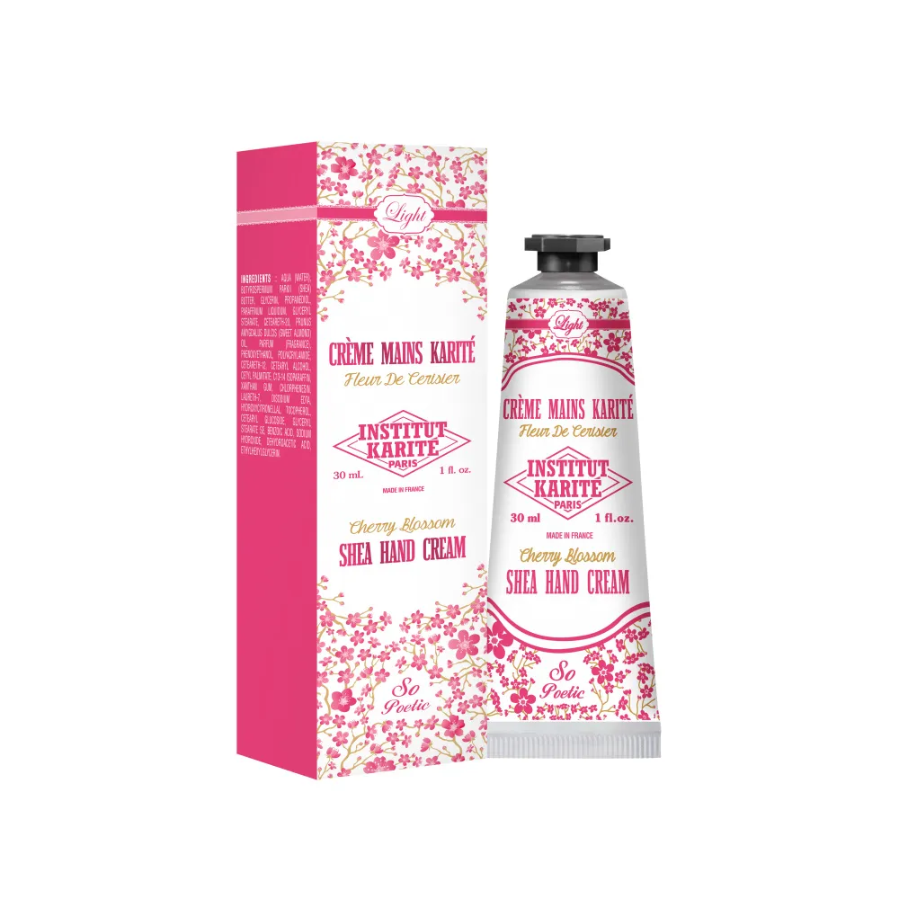 【Institut Karite Paris】巴黎乳油木櫻花清爽保濕護手霜(30ml)