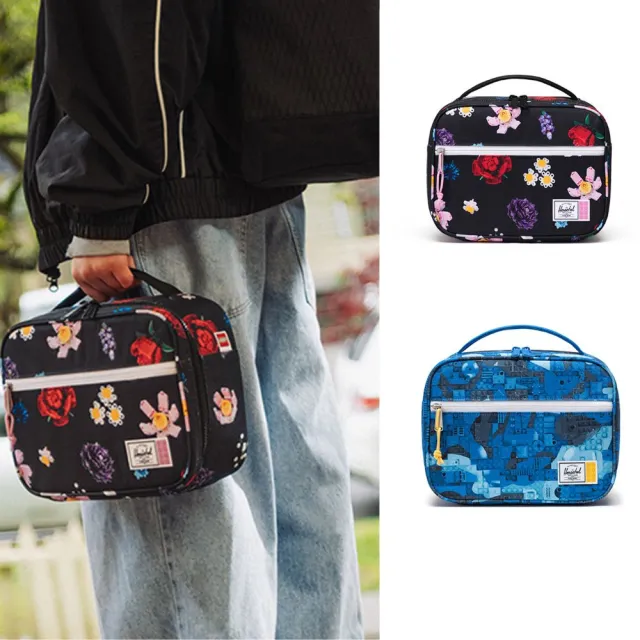 【Herschel】雙11 官方直營 LEGO® 樂高聯名系列- Pop Quiz 5L防水保溫保冷手提便當袋(兩色任選)